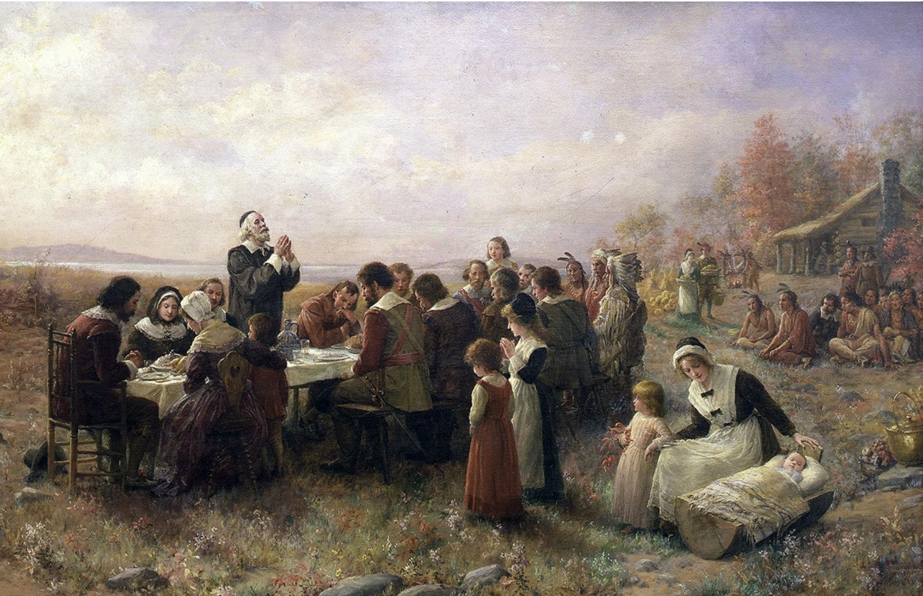 The first Thanksgiving
